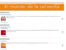 Tablet Screenshot of cervecilla.blogspot.com