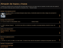 Tablet Screenshot of pilar-trazosytrozos.blogspot.com