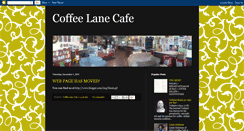 Desktop Screenshot of coffeelanecafe.blogspot.com