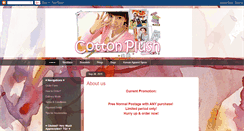 Desktop Screenshot of cottonplush.blogspot.com