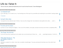 Tablet Screenshot of lifeasiseizeit.blogspot.com