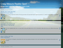 Tablet Screenshot of craigmesure.blogspot.com