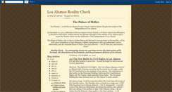 Desktop Screenshot of losalamosrealitycheck.blogspot.com