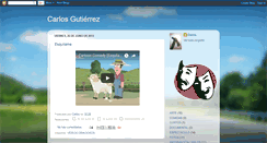Desktop Screenshot of carlosgutigarri.blogspot.com