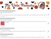Tablet Screenshot of mylittleflutterby.blogspot.com