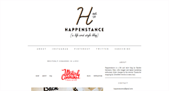 Desktop Screenshot of happenstanceca.blogspot.com