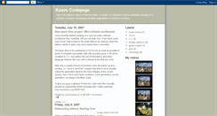 Desktop Screenshot of kodepage.blogspot.com