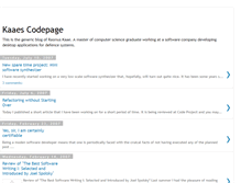Tablet Screenshot of kodepage.blogspot.com