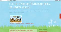 Desktop Screenshot of ciecarlostejedorpciabuenosaires.blogspot.com