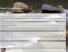 Tablet Screenshot of beasfengshui.blogspot.com