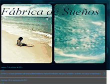 Tablet Screenshot of fabricadesuenios.blogspot.com