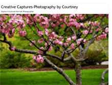 Tablet Screenshot of creativecapturesbycourtney.blogspot.com