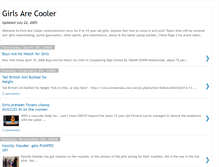 Tablet Screenshot of girlsarecooler.blogspot.com