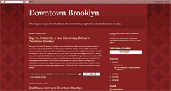 Desktop Screenshot of downtownbrooklyn.blogspot.com