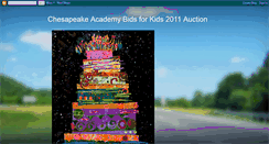 Desktop Screenshot of chesapeakeacademyauction2011.blogspot.com