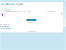 Tablet Screenshot of easyscienceprojects.blogspot.com