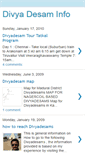 Mobile Screenshot of divyadesaminfo.blogspot.com