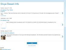 Tablet Screenshot of divyadesaminfo.blogspot.com