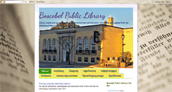 Desktop Screenshot of boscolibrary.blogspot.com