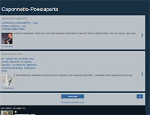 Tablet Screenshot of caponnetto-poesiaperta.blogspot.com