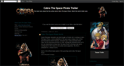 Desktop Screenshot of cobra-space-pirate-movie-trailer.blogspot.com