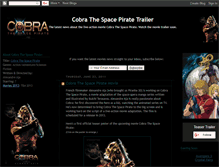 Tablet Screenshot of cobra-space-pirate-movie-trailer.blogspot.com