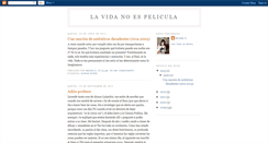 Desktop Screenshot of lavidanoespelicula.blogspot.com