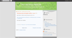 Desktop Screenshot of fisicozao.blogspot.com