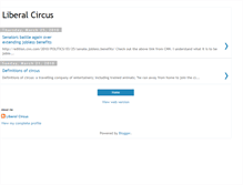 Tablet Screenshot of liberalcircus.blogspot.com
