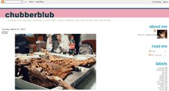 Desktop Screenshot of chubberblub.blogspot.com