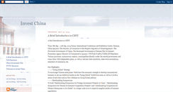 Desktop Screenshot of investchina.blogspot.com