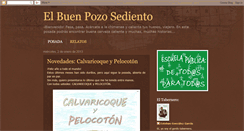 Desktop Screenshot of elbuenpozosediento.blogspot.com