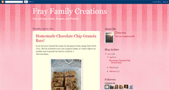 Desktop Screenshot of frayfamilycreations.blogspot.com