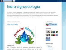 Tablet Screenshot of hidro-agroecologia.blogspot.com