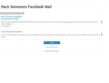 Tablet Screenshot of hacksomenesfacebookmail.blogspot.com