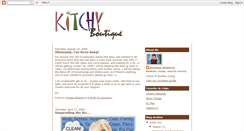 Desktop Screenshot of kitchyfashions.blogspot.com