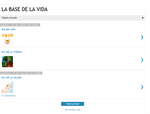 Tablet Screenshot of lila-labasedelavida.blogspot.com