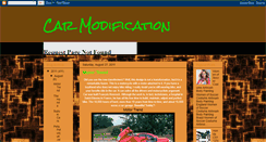 Desktop Screenshot of carmodification2011-metro.blogspot.com