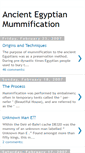 Mobile Screenshot of djeserkara-mummification.blogspot.com