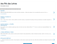 Tablet Screenshot of aospesdasletras.blogspot.com