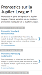 Mobile Screenshot of paris-sportifs-jupiler-league.blogspot.com