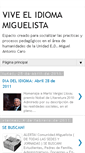 Mobile Screenshot of humanidadesmiguelista.blogspot.com