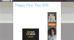 Desktop Screenshot of ihappynewyear2012.blogspot.com