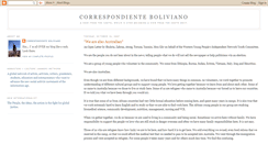 Desktop Screenshot of correspondienteboliviano.blogspot.com