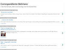 Tablet Screenshot of correspondienteboliviano.blogspot.com