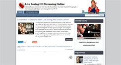 Desktop Screenshot of boxing4fans.blogspot.com