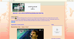 Desktop Screenshot of espiritualidadeciencia.blogspot.com