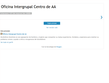 Tablet Screenshot of oficinaintergrupalcentrodeaa.blogspot.com