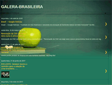 Tablet Screenshot of galera-brasileira.blogspot.com