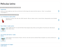 Tablet Screenshot of peliculas-latinos.blogspot.com